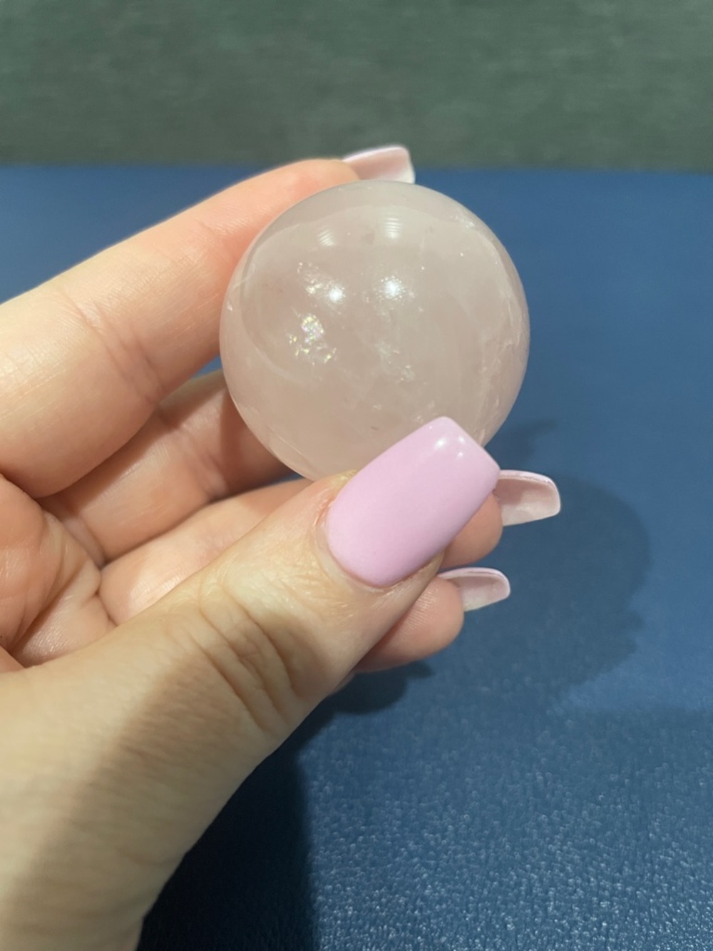 35mm Rose Quartz Sphere